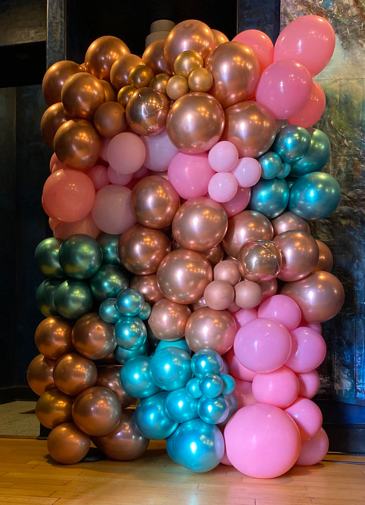 6x6ft Organic Balloon Walls: $550