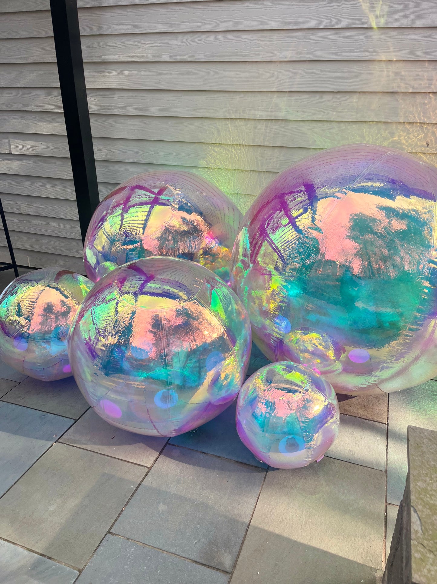 Iridescent Mirror Balls