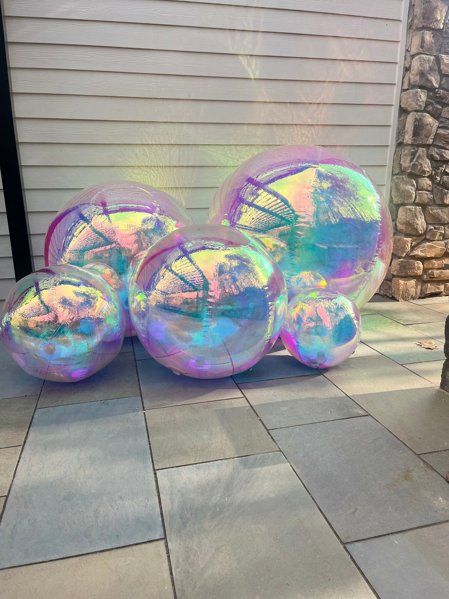 Iridescent Mirror Balls